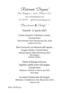Pesce di Mare e Tartufo